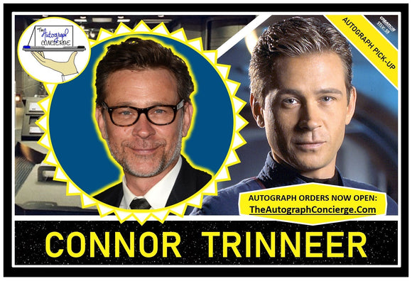 (STLV25) AUTOGRAPH PRE-ORDER - CONNOR TRINNEER 8X10 & Send-In