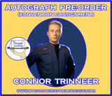 (STLV26) AUTOGRAPH PRE-ORDER - CONNOR TRINNEER 8X10 & Send-In