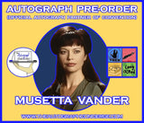 (TLI) OFFICIAL AUTOGRAPH PRE-ORDER - MUSETTA VANDER 8X10 & SEND-IN