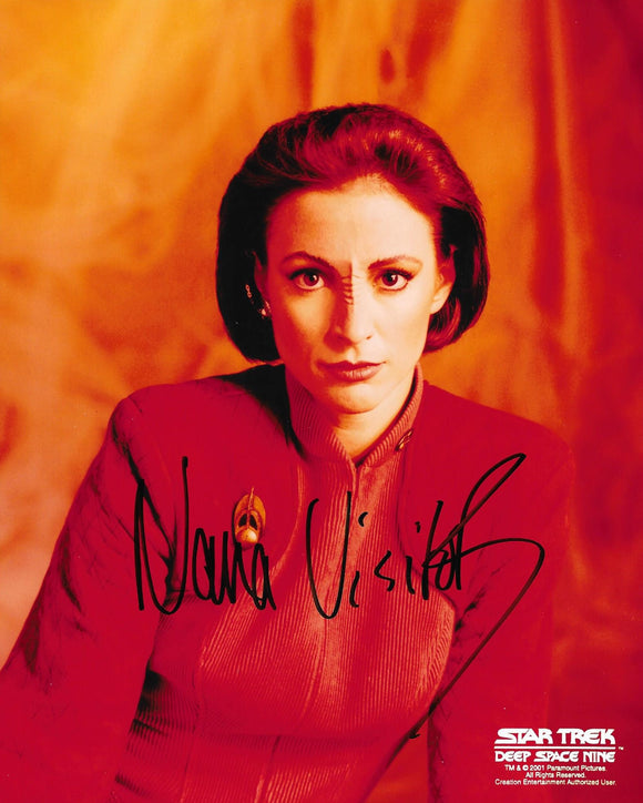 Nana Visitor Signed 8x10 - Star Trek Autograph #3