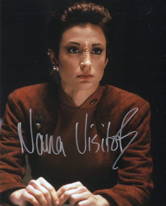 Nana Visitor Signed 8x10 - Star Trek Autograph #2