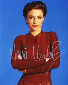 Nana Visitor Signed 8x10 - Star Trek Autograph #6