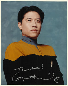 Garrett Wang Signed 8x10 - Star Trek Autograph #4