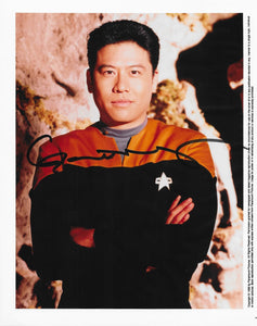 Garrett Wang Signed 8x10 - Star Trek Autograph #6