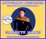 (TREK60) AUTOGRAPH PRE-ORDER - GARRETT WANG 8X10 & Send-In