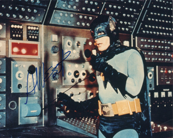 Adam West Signed 8x10 - Batman '66 Autograph