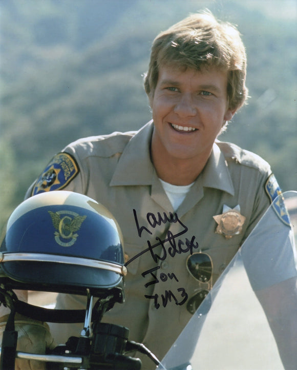 Larry Wilcox Signed 8x10 - 'CHiPS' Autograph