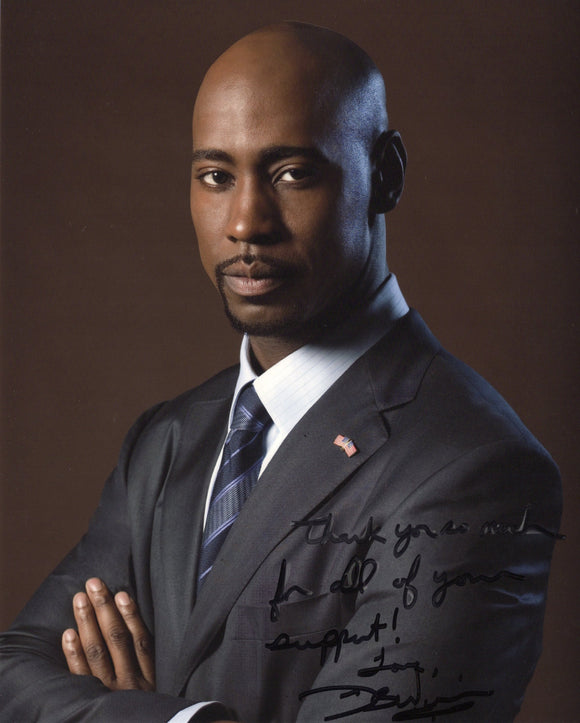 D.B. Woodside Signed 8x10 - 24 Autograph