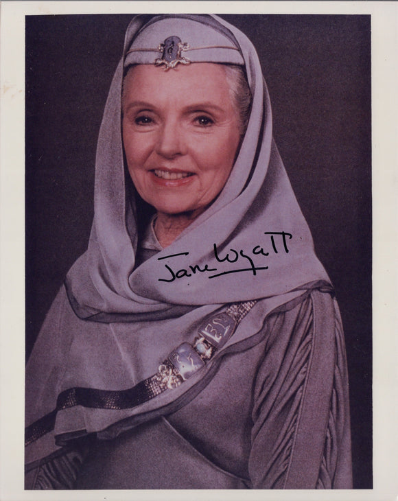Jane Wyatt Signed 8x10 - Star Trek Autograph