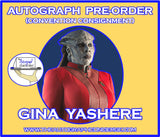 (SHORE) AUTOGRAPH PRE-ORDER - GINA YASHERE 8x10 & Send-In