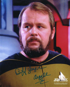 Biff Yeager Signed 8x10 - Star Trek Autograph #4