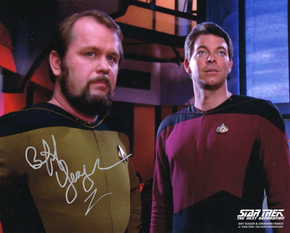 Biff Yeager Signed 8x10 - Star Trek Autograph #6