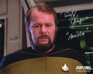 Biff Yeager Signed 8x10 - Star Trek Autograph #2