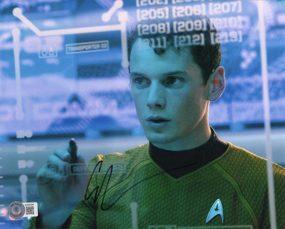 Anton Yelchin Signed 8x10 - Star Trek Autograph #1