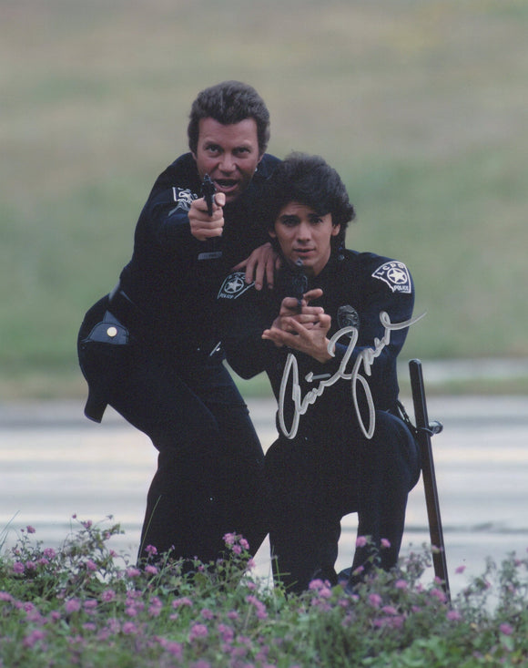 Adrian Zmed Signed 8x10 - T.J. HOOKER Autograph #2