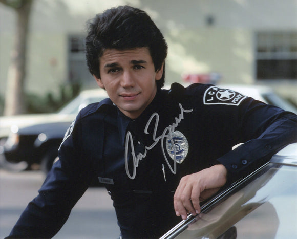 Adrian Zmed Signed 8x10 - T.J. HOOKER Autograph #1