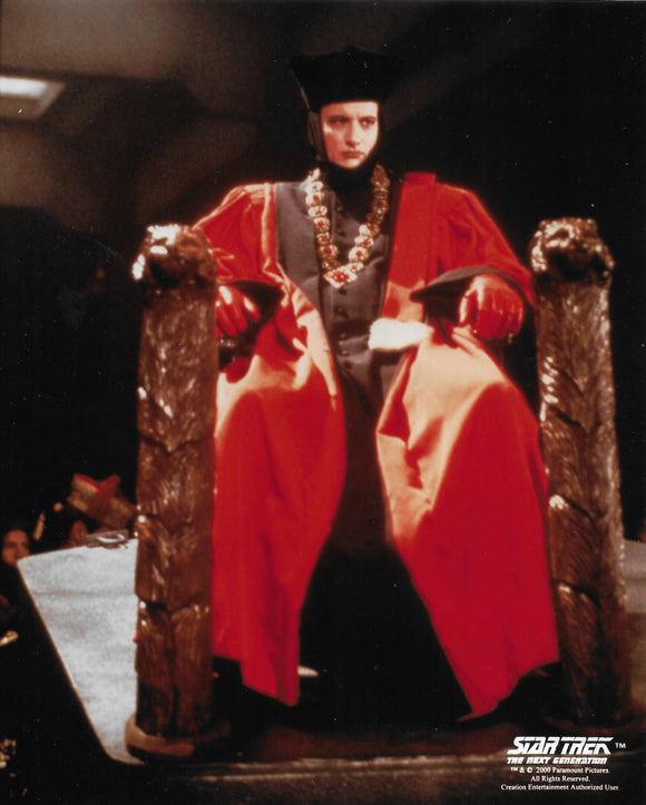 UNSIGNED Licensed 8x10 Photo - Star Trek: TNG - John de Lancie as Q