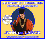 (STLV26) AUTOGRAPH PRE-ORDER - JOHN de LANCIE 8x10 & Send-In