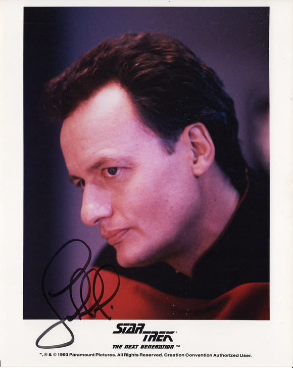John de Lancie Signed 8x10 - Star Trek Autograph #2