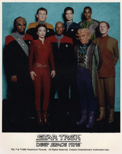 UNSIGNED Licensed 8x10 Photo - Star Trek: DS9 Cast