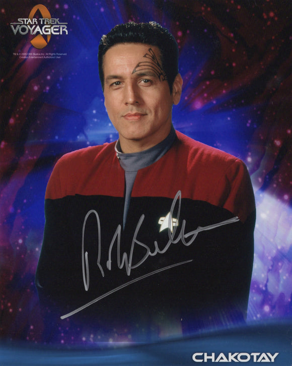 Robert Beltran Signed 8x10 - Star Trek Autograph #1