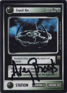 Avery Brooks SIGNED CCG (Empok Nor) Card - Star Trek Autograph
