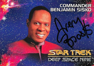 Avery Brooks SIGNED Trading Card - Star Trek Autograph