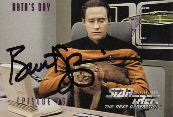 Brent Spiner SIGNED Trading Card - Star Trek Autograph #1
