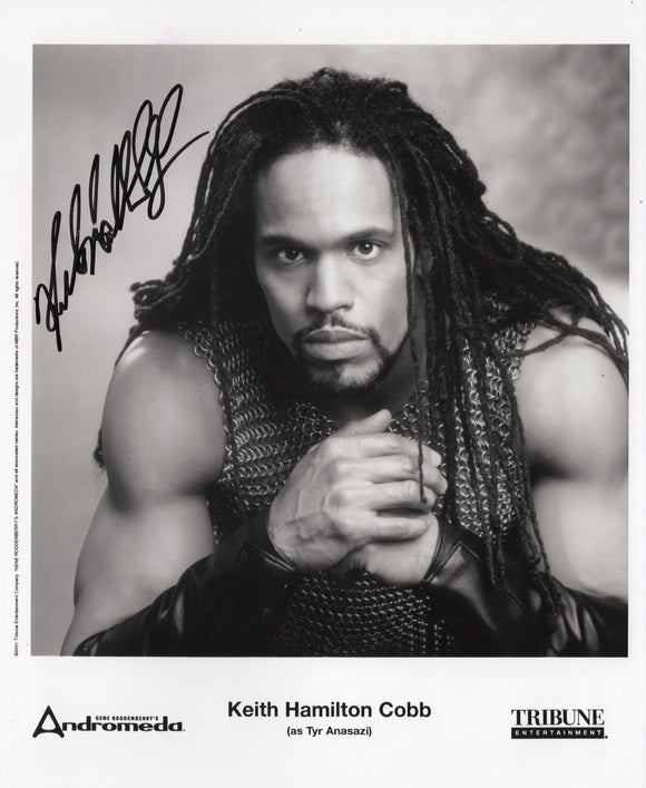 Keith Hamilton Cobb Signed 8x10 - Andromeda Autograph