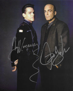 Jeff Conaway & Jerry Doyle Signed 8x10 - Babylon 5 Autograph