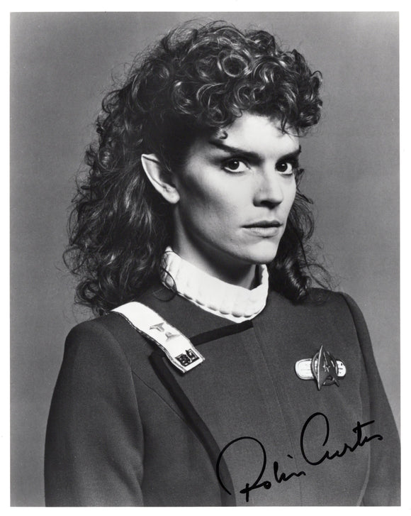 Robin Curtis Signed 8x10 - Star Trek Autograph #1