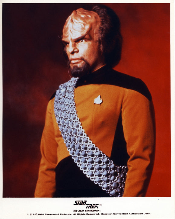 UNSIGNED 8x10 Photo - Star Trek: TNG - Michael Dorn as WORF #1