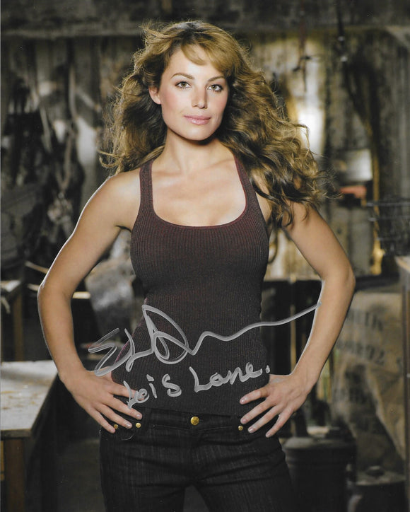 Erica Durance Signed 8x10 - Smallville Autograph