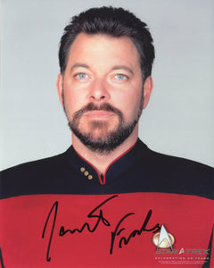 Jonathan Frakes Signed 8x10 - Star Trek Autograph #3