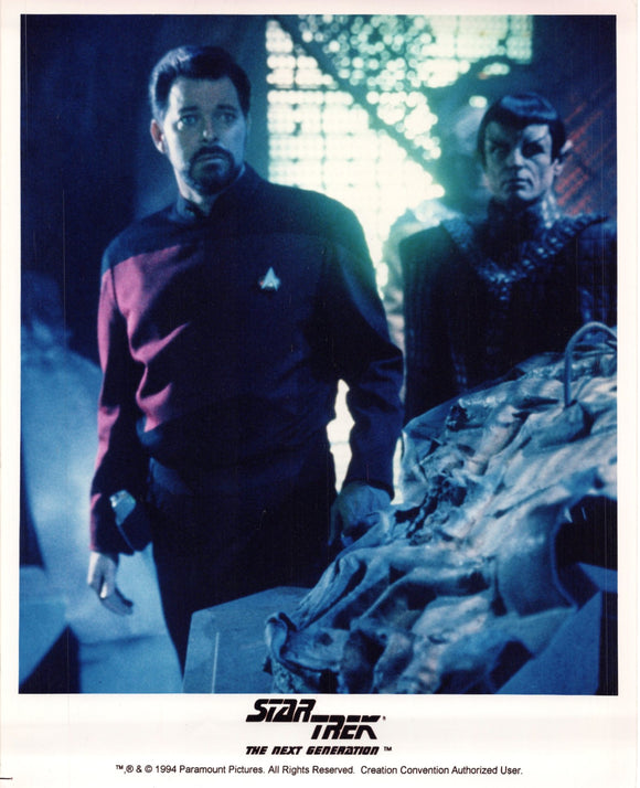 UNSIGNED 8x10 Photo - Star Trek: TNG - Jonathan Frakes as CMDR. RIKER #1