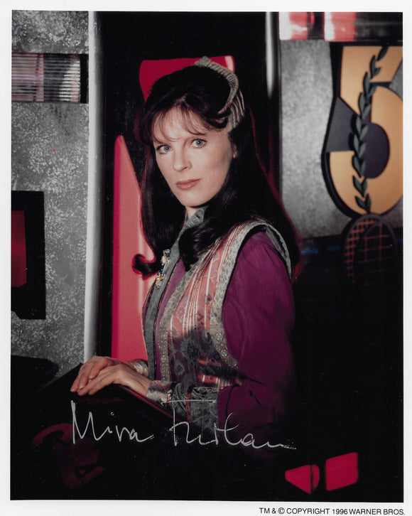 Mira Furlan Signed 8x10 - Babylon 5 Autograph