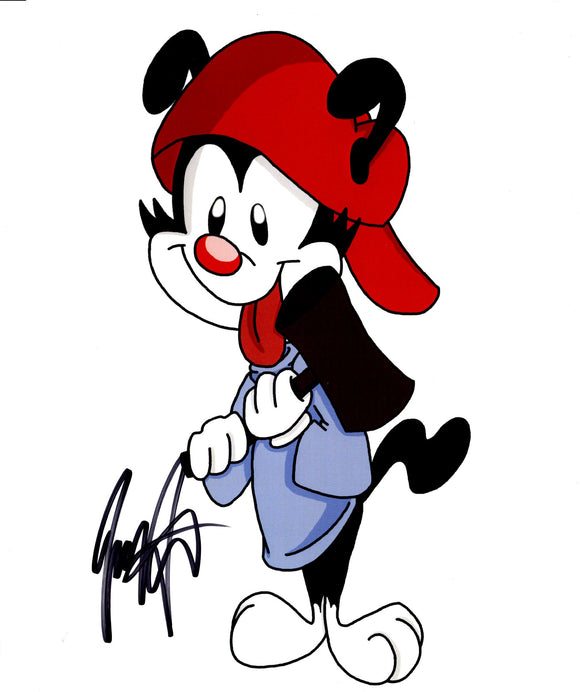Jess Harnell Signed 8x10 - Animaniacs Autograph
