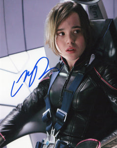 Elliot Page (formerly Ellen Page) Signed 8x10 - X-Men Autograph