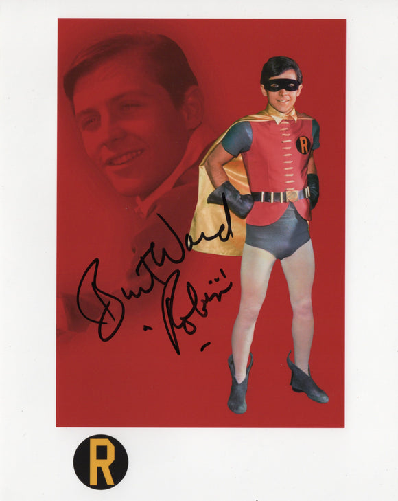 Burt Ward Signed 8x10 - Batman '66 Autograph