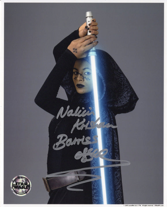 Nalini Krishan Signed 8x10 - Star Wars Autograph - OfficialPix