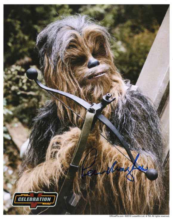 Peter Mayhew Signed 8x10 - Star Wars Autograph #1