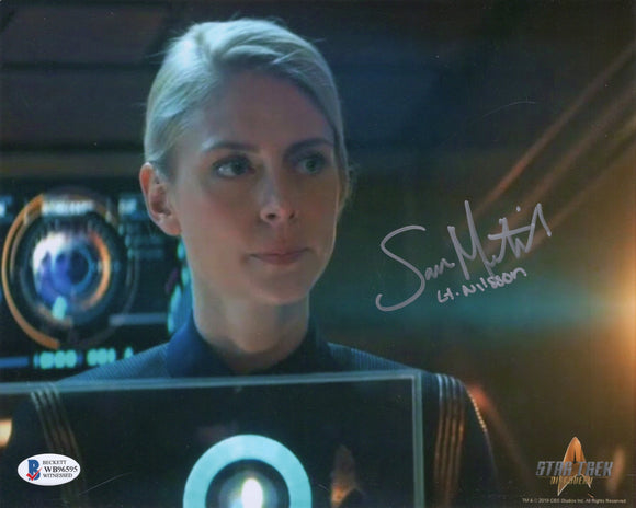 Sara Mitich Signed 8x10 - Star Trek Autograph #2