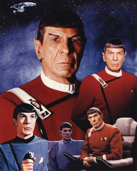 UNSIGNED 8x10 Photo - Star Trek: TOS - Leonard Nimoy as MR. SPOCK