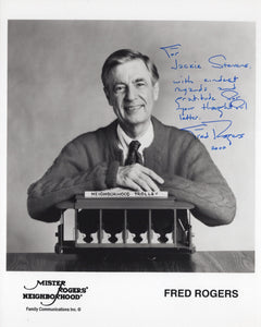 Fred Rogers Signed 8x10 - 'Mr. Rogers' Autograph