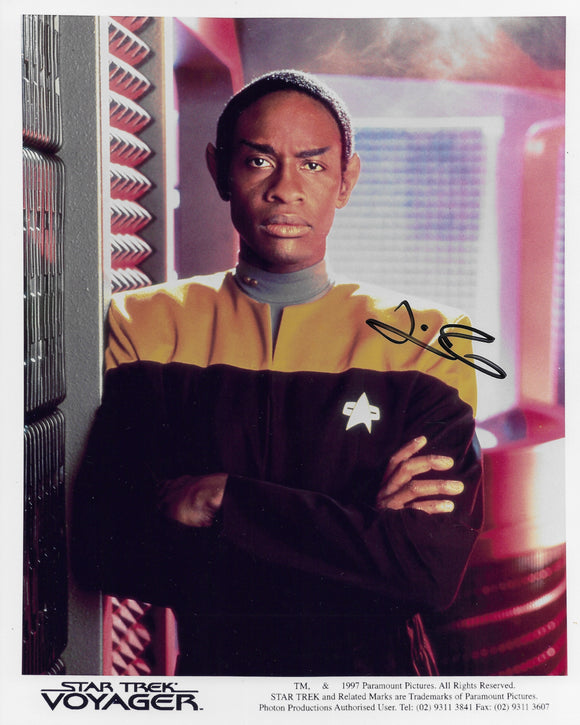 Tim Russ Signed 8x10 - Star Trek Autograph #1