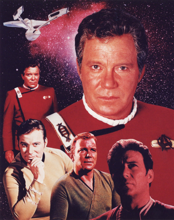 UNSIGNED 8x10 Photo - Star Trek: TOS - William Shatner as CAPTAIN KIRK #1