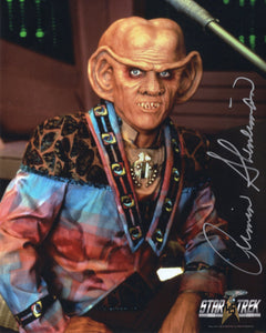 Armin Shimerman Signed 8x10 - Star Trek Autograph #2