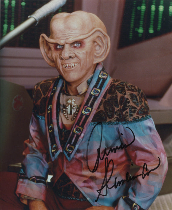 Armin Shimerman Signed 8x10 - Star Trek Autograph #1