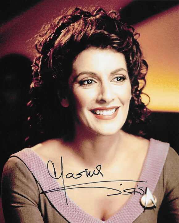 Marina Sirtis Signed 8x10 - Star Trek Autograph #3