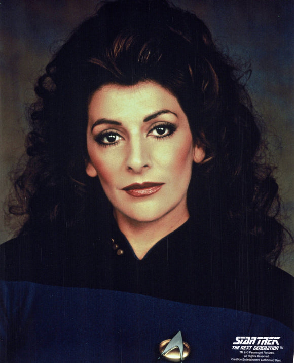 UNSIGNED 8x10 Photo - Star Trek: TNG - Marina Sirtis as TROI
